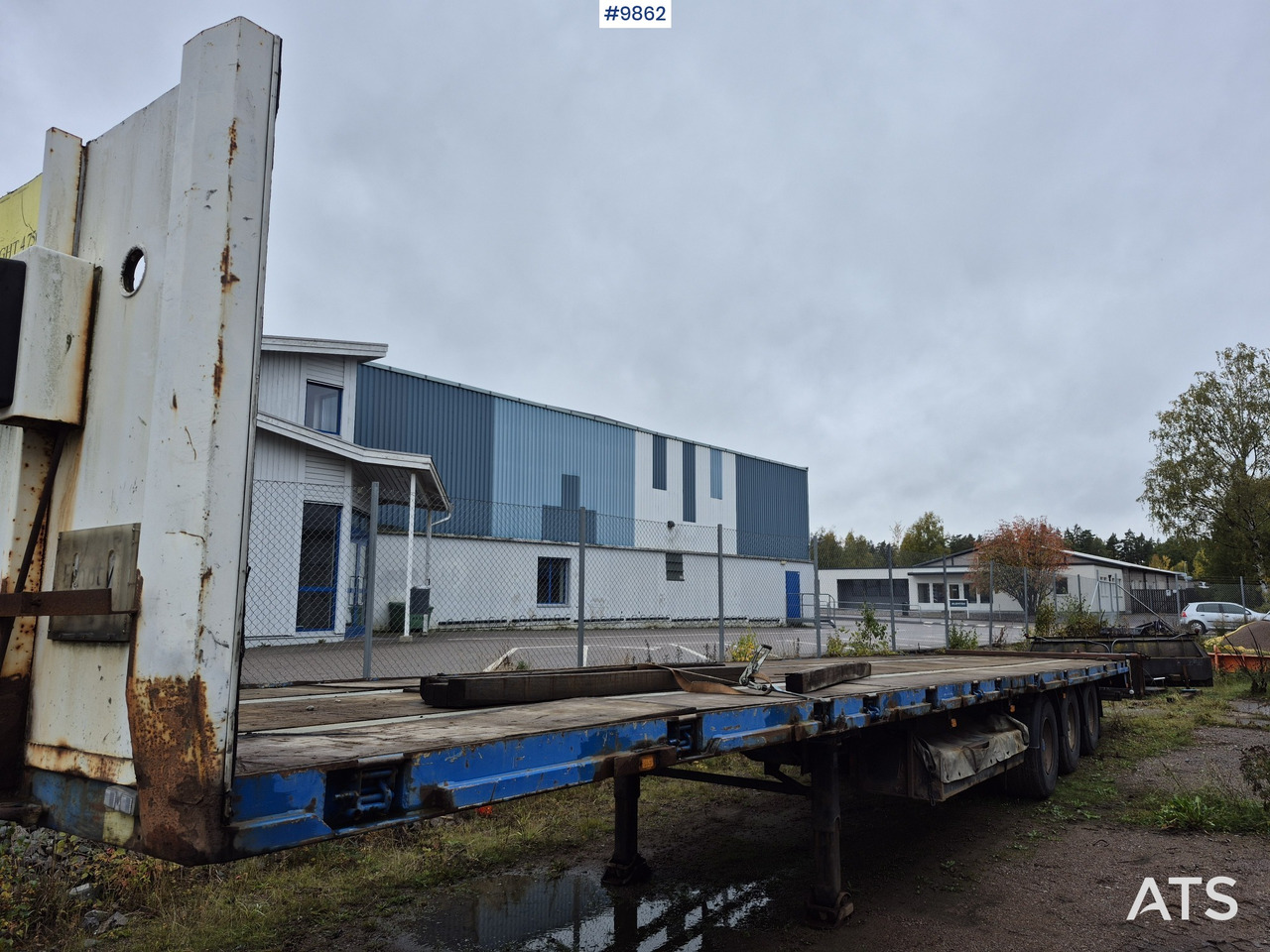 Flatbed trailer Renders RMOC 12.27 - 드롭사이드/ 플랫베드 세미 트레일러 : 사진 4 Flatbed trailer Renders RMOC 12.27 - 드롭사이드/ 플랫베드 세미 트레일러 : 사진 4