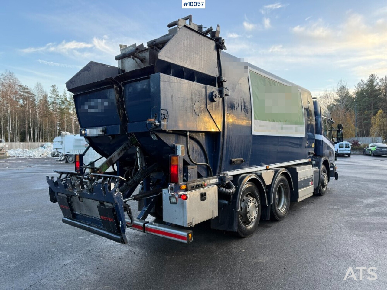 Garbage truck Scania P340 6X2 CNG - 쓰레기차 : 사진 5 Garbage truck Scania P340 6X2 CNG - 쓰레기차 : 사진 5