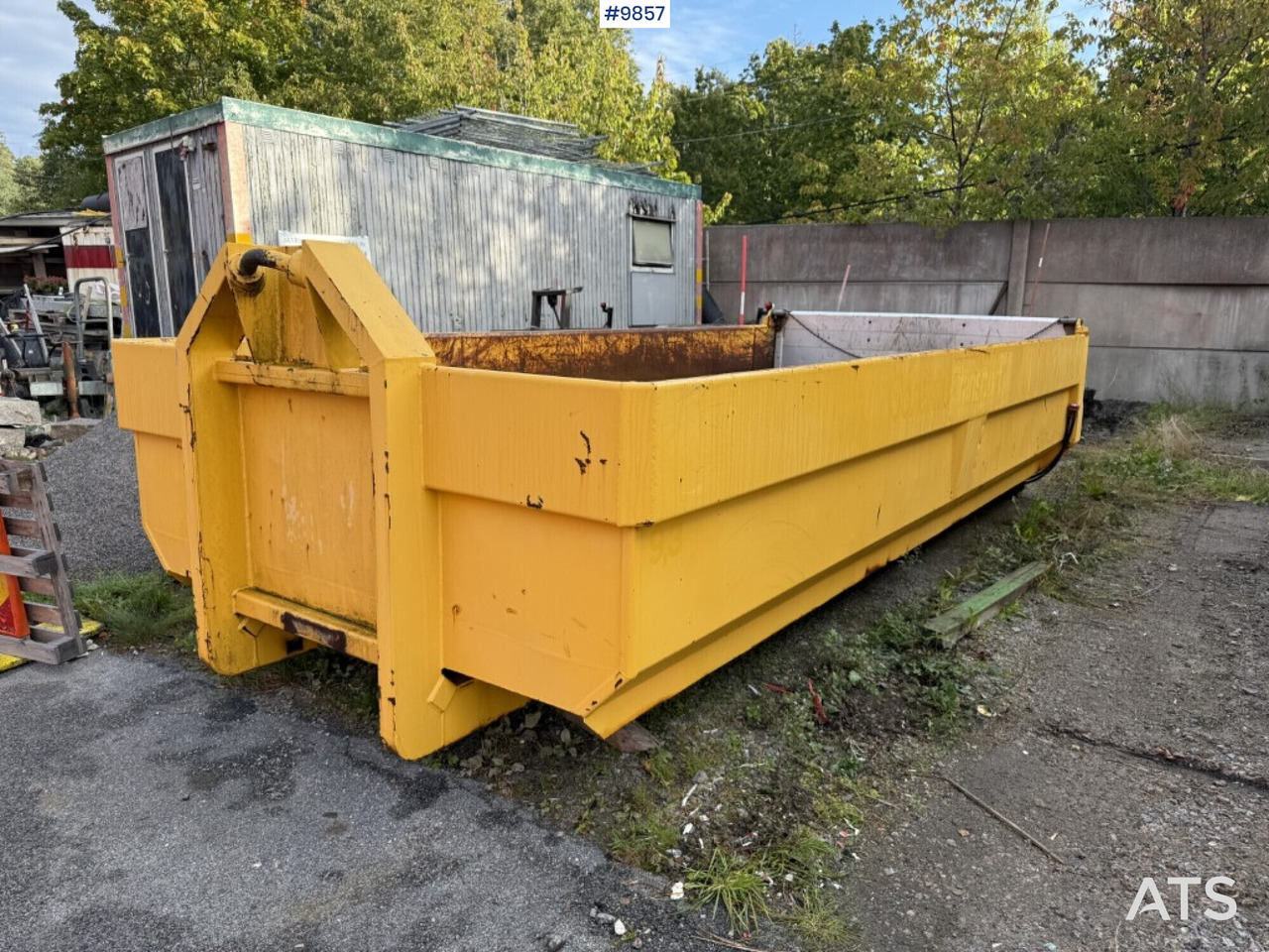 Gravel flatbed Zetterbergs - 롤오프 컨테이너 : 사진 1 Gravel flatbed Zetterbergs - 롤오프 컨테이너 : 사진 1