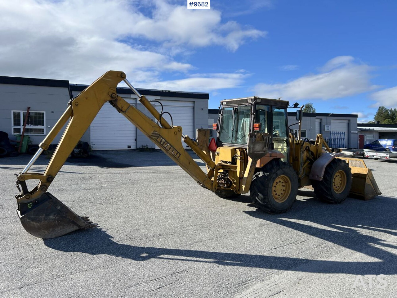 HYDREMA 908 Backhoe loader - 백호 로더 : 사진 4 HYDREMA 908 Backhoe loader - 백호 로더 : 사진 4