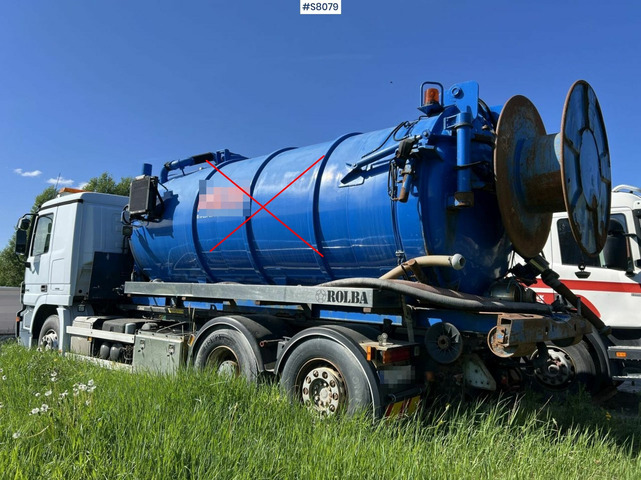 Hook Truck Mercedes Benz 2546 L 6x2 - 후크 리프트 트럭 : 사진 2 Hook Truck Mercedes Benz 2546 L 6x2 - 후크 리프트 트럭 : 사진 2