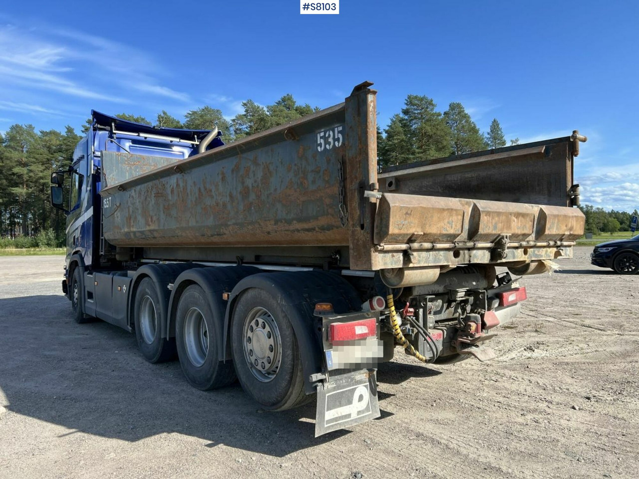 Hook truck, Scania R580, Joab L27 Hook - 후크 리프트 트럭 : 사진 4 Hook truck, Scania R580, Joab L27 Hook - 후크 리프트 트럭 : 사진 4
