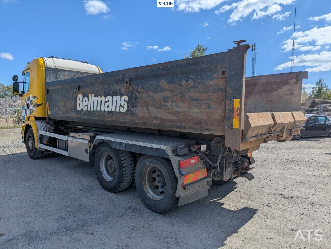 Hooklift Truck Scania R520 6x2 with flatbed - 후크 리프트 트럭 : 사진 3 Hooklift Truck Scania R520 6x2 with flatbed - 후크 리프트 트럭 : 사진 3