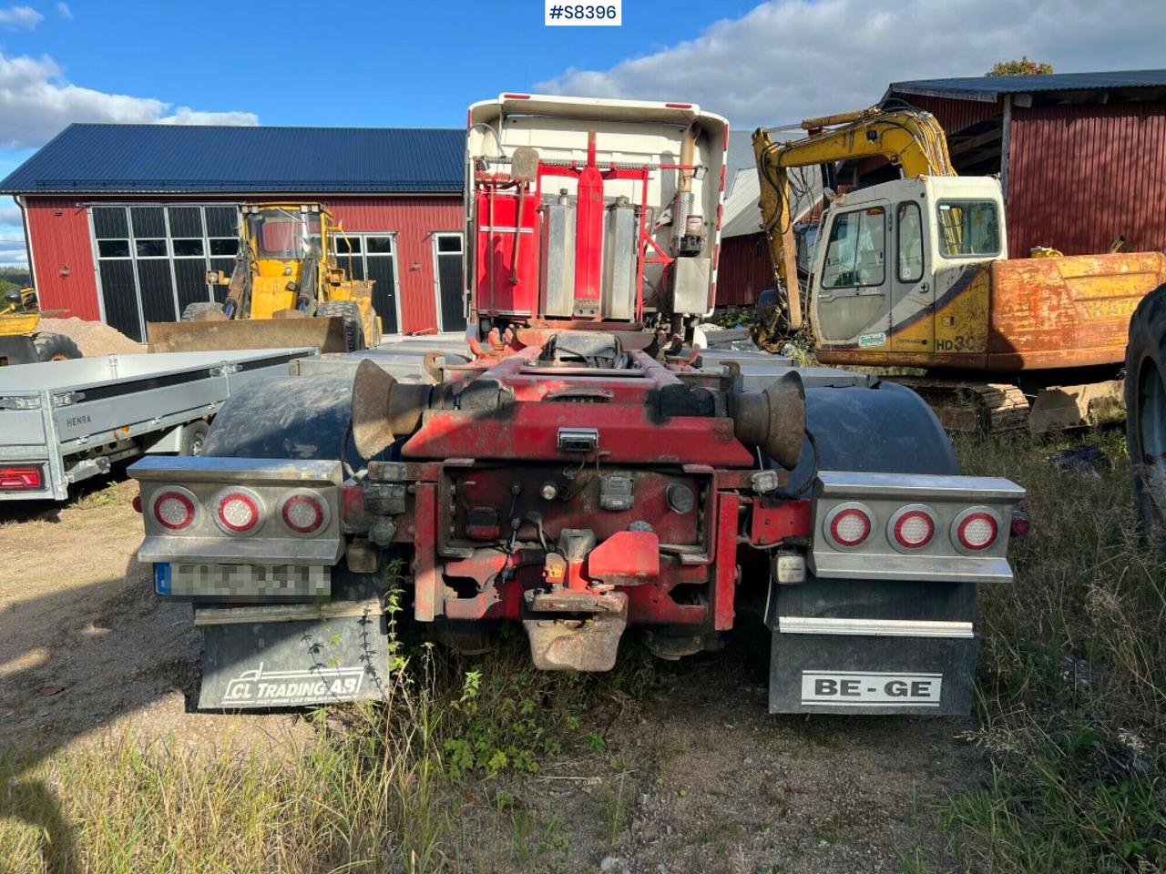 Hooklift truck Scania R580 8X4*4 with Plow and salt equipped - 후크 리프트 트럭 : 사진 2 Hooklift truck Scania R580 8X4*4 with Plow and salt equipped - 후크 리프트 트럭 : 사진 2