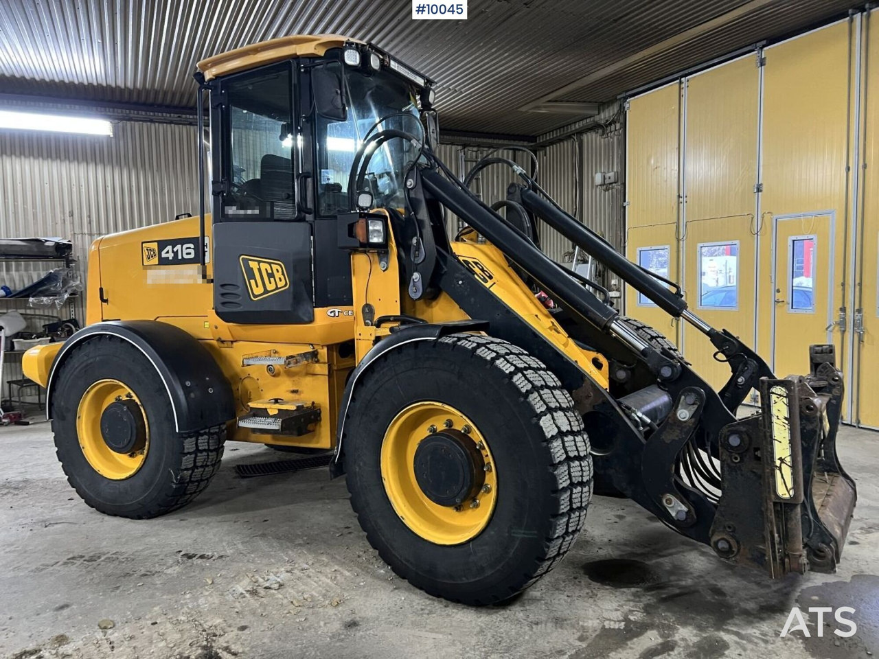 JCB 416HT Wheel loader with tilt bracket - 휠 로더 : 사진 1 JCB 416HT Wheel loader with tilt bracket - 휠 로더 : 사진 1