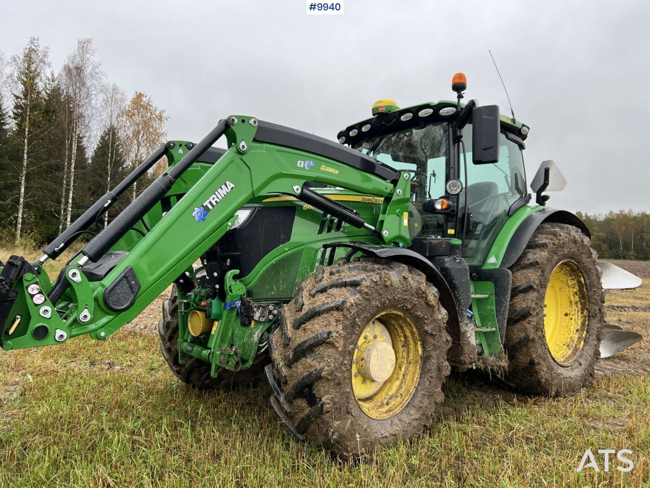 JOHN DEERE 6155R Agricultural tractor - 장궤형 트랙터 : 사진 1 JOHN DEERE 6155R Agricultural tractor - 장궤형 트랙터 : 사진 1