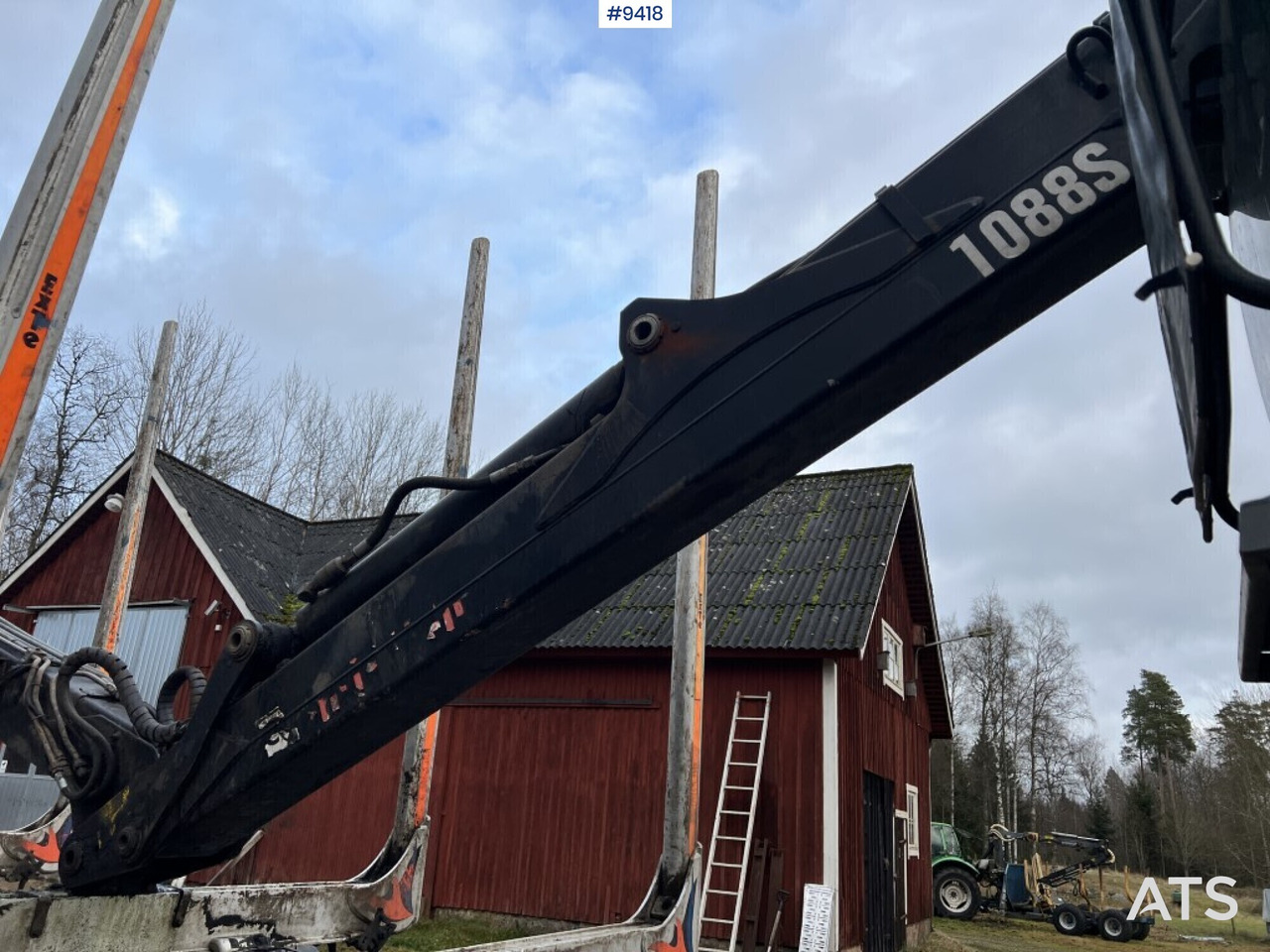 목재 트럭, 크레인 트럭 Jonsered 1088 S (2020) X-CAB : 사진 10