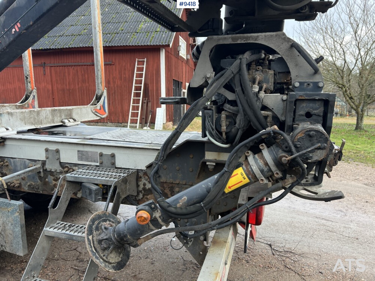 목재 트럭, 크레인 트럭 Jonsered 1088 S (2020) X-CAB : 사진 9