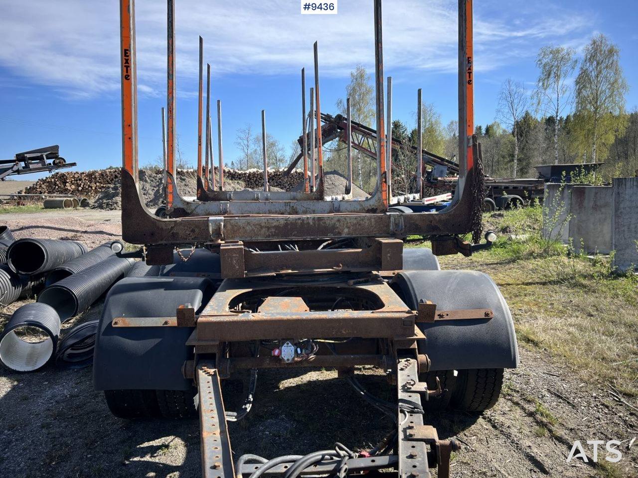 Kilafors SBB4A Logging trailer - 목재 트레일러 : 사진 4 Kilafors SBB4A Logging trailer - 목재 트레일러 : 사진 4