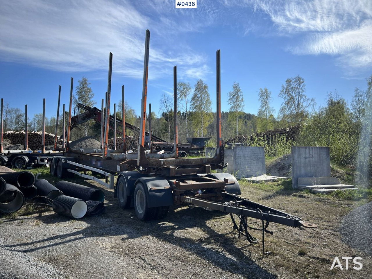 Kilafors SBB4A Logging trailer - 목재 트레일러 : 사진 1 Kilafors SBB4A Logging trailer - 목재 트레일러 : 사진 1