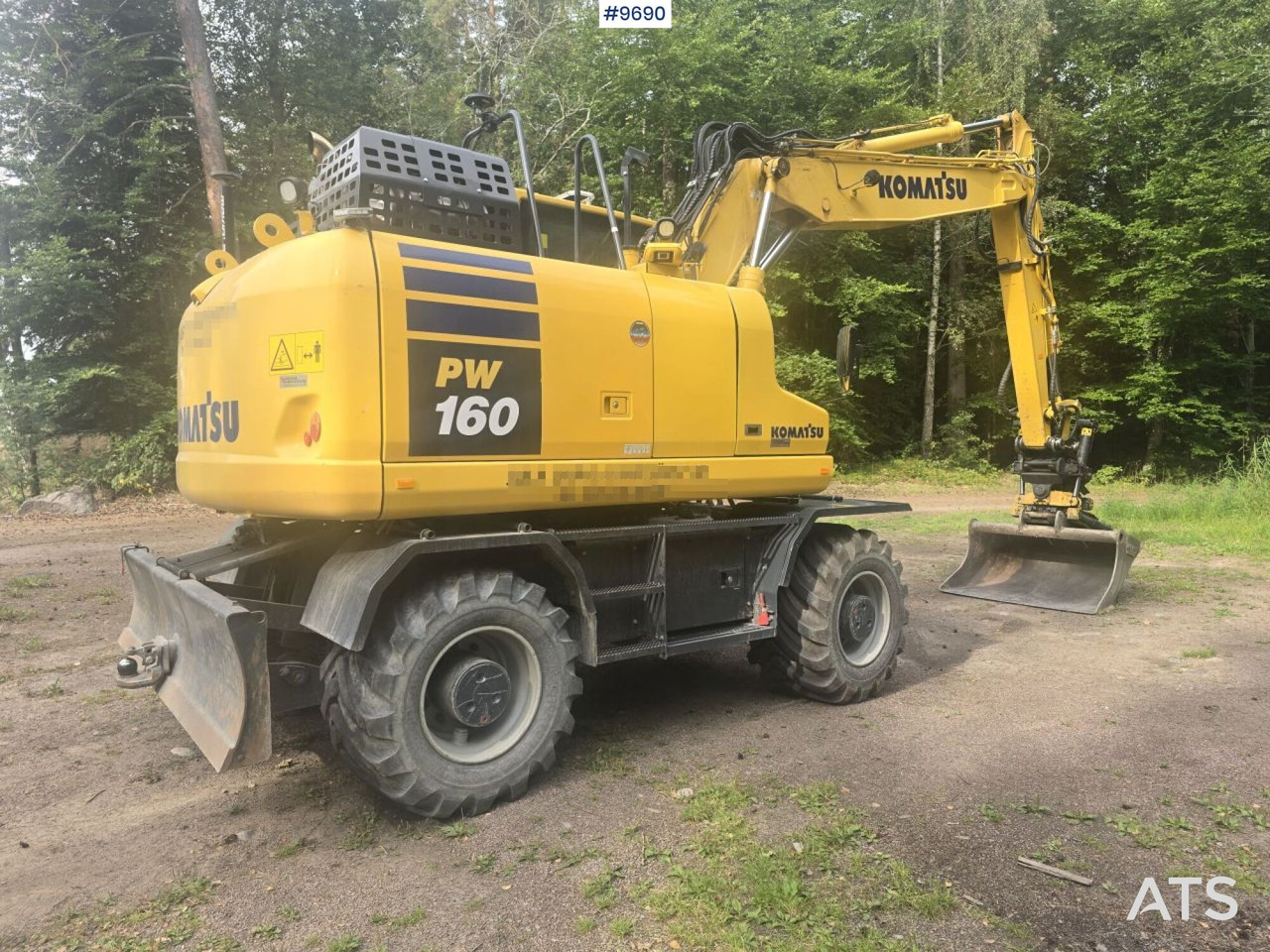 Komatsu PW160-11 with machine control - 휠 굴삭기 : 사진 4 Komatsu PW160-11 with machine control - 휠 굴삭기 : 사진 4