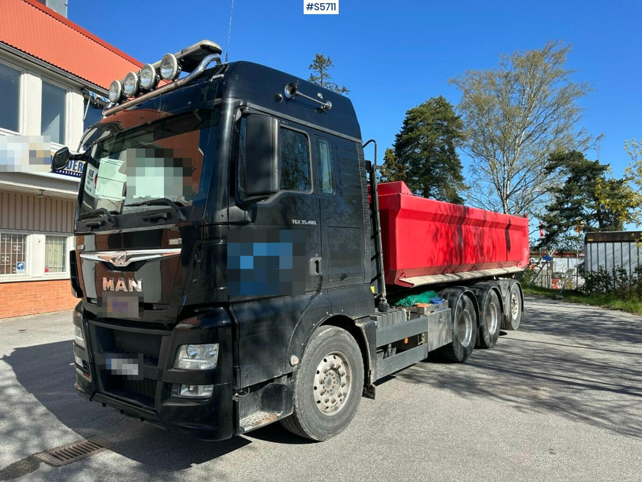 MAN TGX 35.480 8x4 Tridem Hook Truck, See video - 후크 리프트 트럭 : 사진 1 MAN TGX 35.480 8x4 Tridem Hook Truck, See video - 후크 리프트 트럭 : 사진 1
