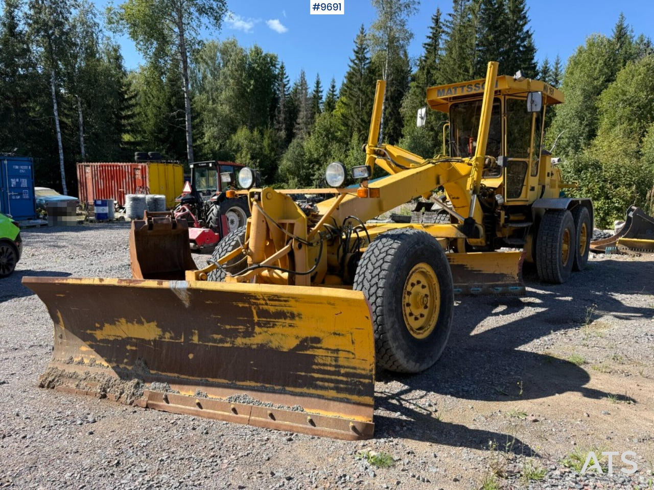 Motor Grader Mattsson NV 161 - 그레이더 : 사진 2 Motor Grader Mattsson NV 161 - 그레이더 : 사진 2