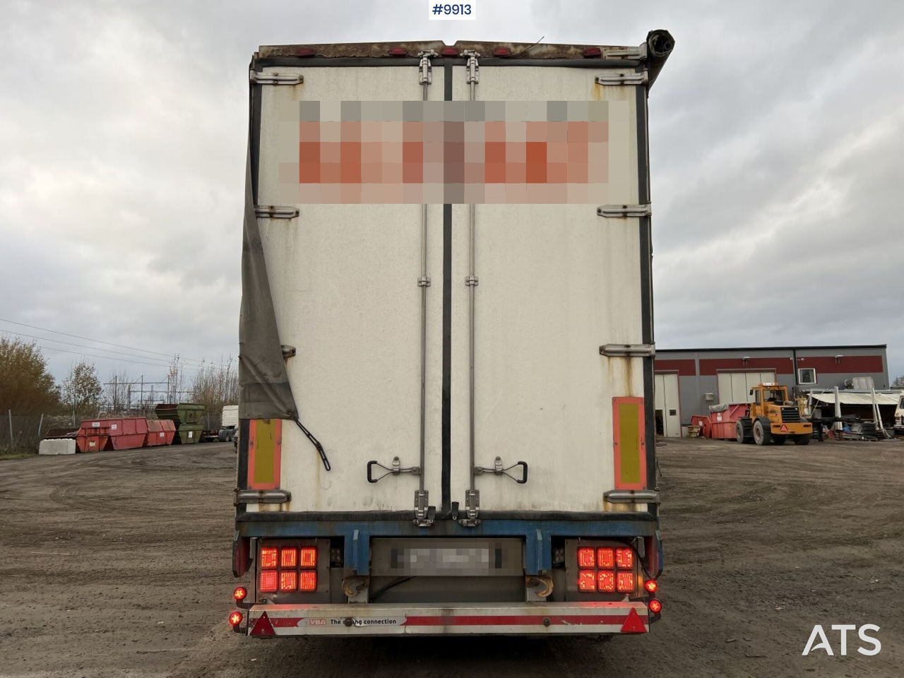 드롭사이드/ 플랫베드 트레일러 PARATOR SCV 18-20 Truck trailer with folding sides : 사진 8