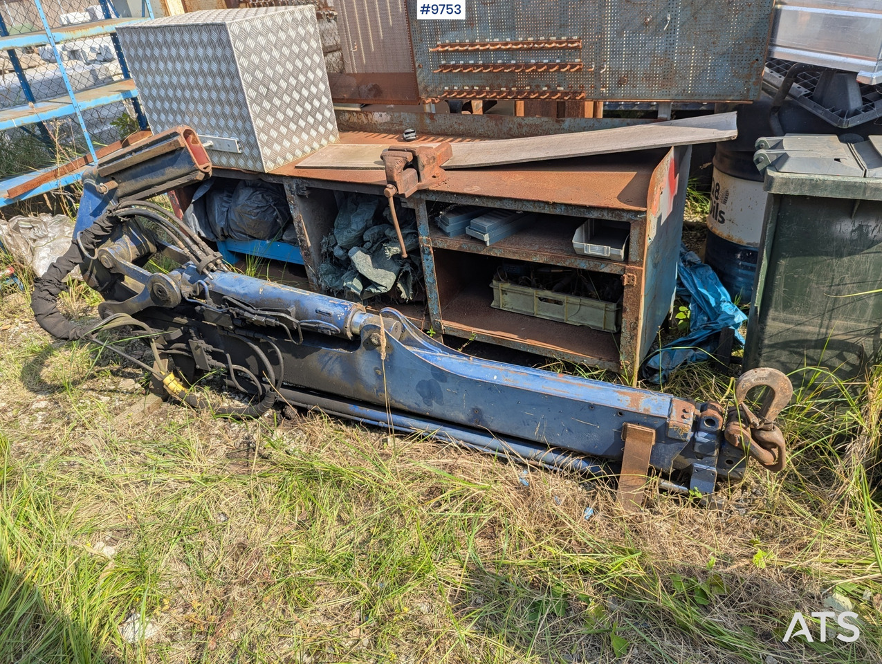 Palfinger Jib with 2 hydraulic extensions - 로더 크레인 : 사진 1 Palfinger Jib with 2 hydraulic extensions - 로더 크레인 : 사진 1