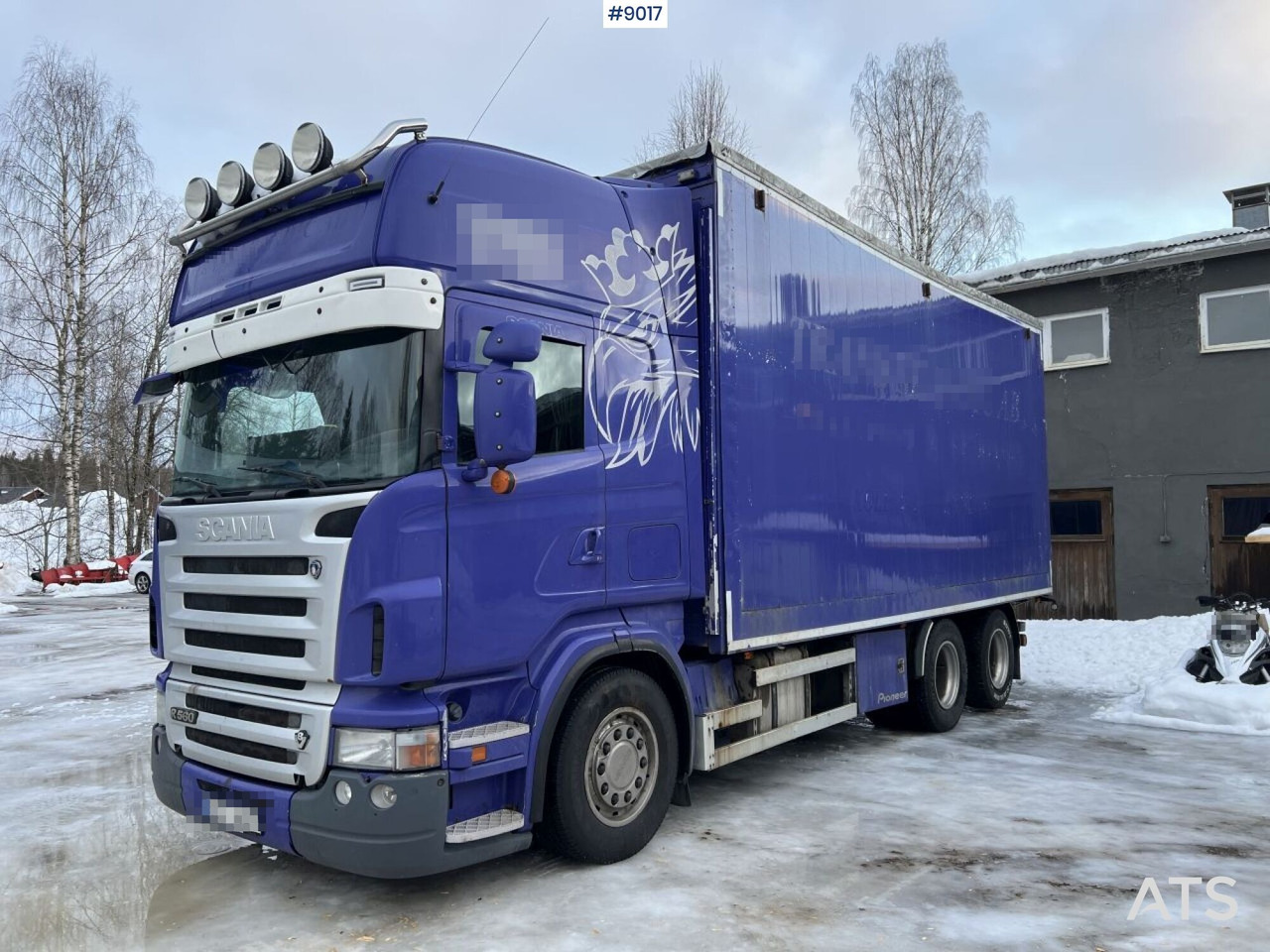 SCANIA R560 chipper truck - 박스 트럭 : 사진 1 SCANIA R560 chipper truck - 박스 트럭 : 사진 1