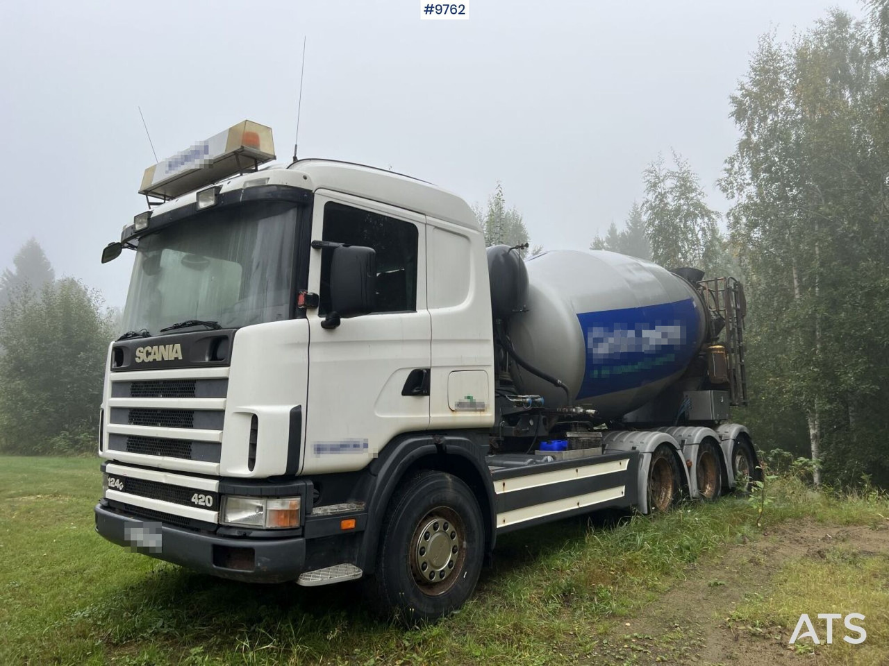 Scania R124 Tridem Concrete Truck - 콘크리트 믹서 트럭 : 사진 1 Scania R124 Tridem Concrete Truck - 콘크리트 믹서 트럭 : 사진 1