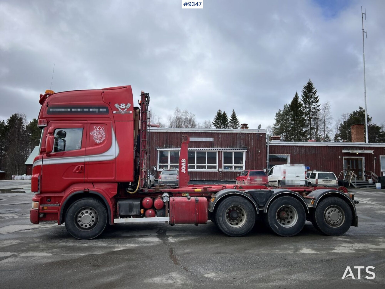 Scania R500 Tridem Hooklift (VIDEO) - 후크 리프트 트럭 : 사진 3 Scania R500 Tridem Hooklift (VIDEO) - 후크 리프트 트럭 : 사진 3