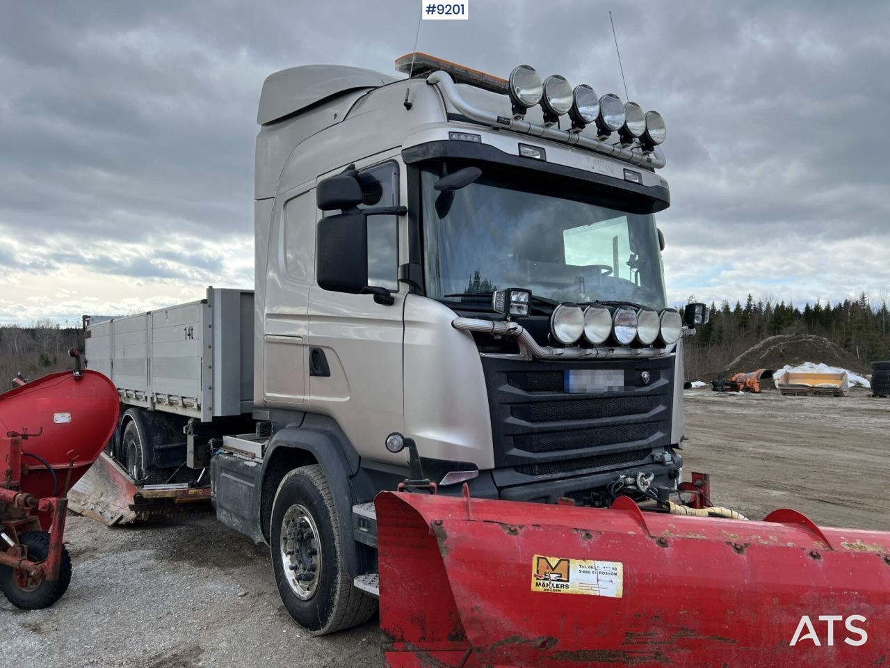 Scania R520 Tipper truck with plow equipment and underbite - 덤프트럭 : 사진 2 Scania R520 Tipper truck with plow equipment and underbite - 덤프트럭 : 사진 2