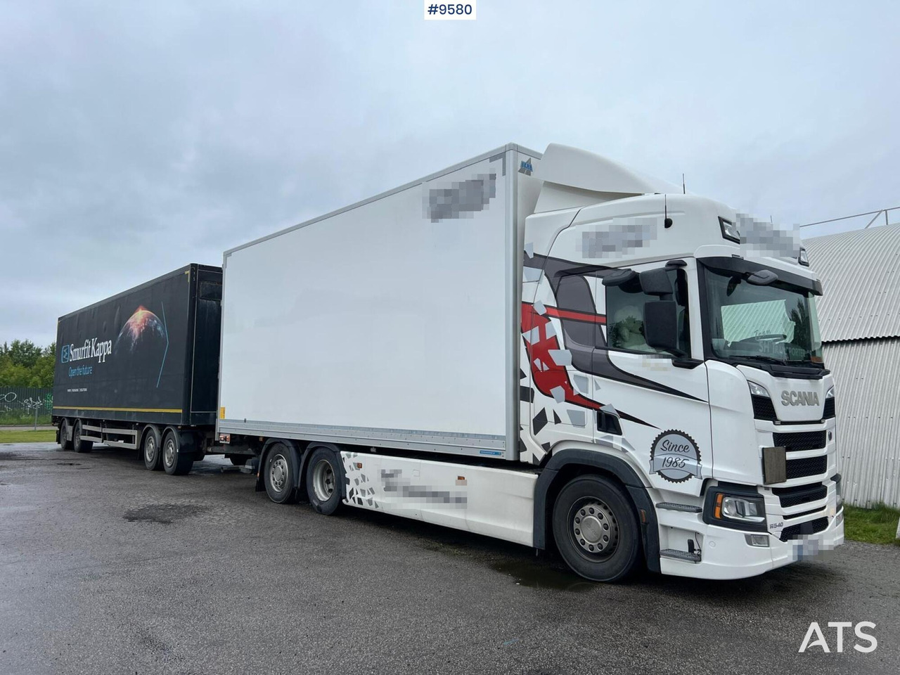 Scania R540 Box truck with trailer - 박스 트럭 : 사진 2 Scania R540 Box truck with trailer - 박스 트럭 : 사진 2