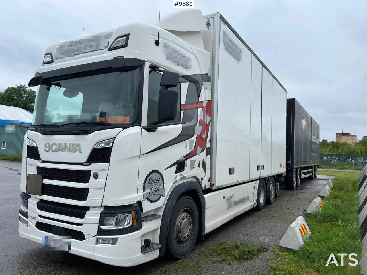 Scania R540 Box truck with trailer - 박스 트럭 : 사진 1 Scania R540 Box truck with trailer - 박스 트럭 : 사진 1