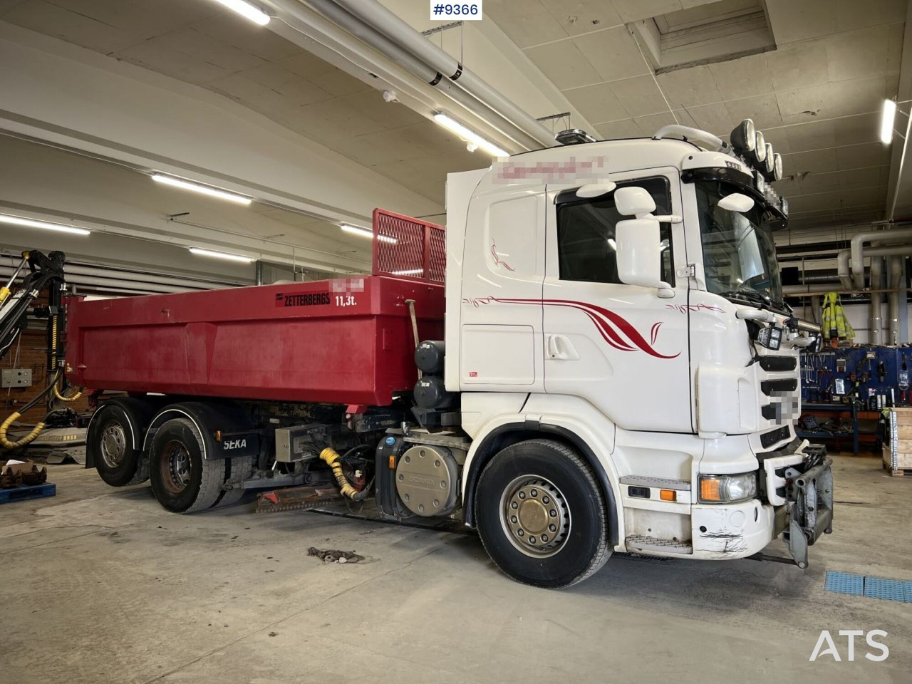 Scania R560 with laxo lock and plow equipment - 덤프트럭 : 사진 2 Scania R560 with laxo lock and plow equipment - 덤프트럭 : 사진 2