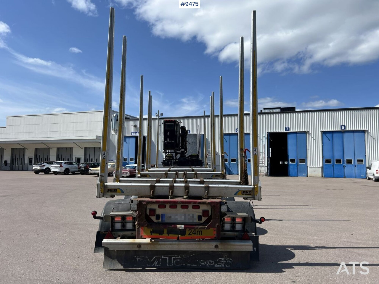 Scania R580 Timmerbil med kran och släp, Timmerekipage - 목재 트럭 : 사진 3 Scania R580 Timmerbil med kran och släp, Timmerekipage - 목재 트럭 : 사진 3