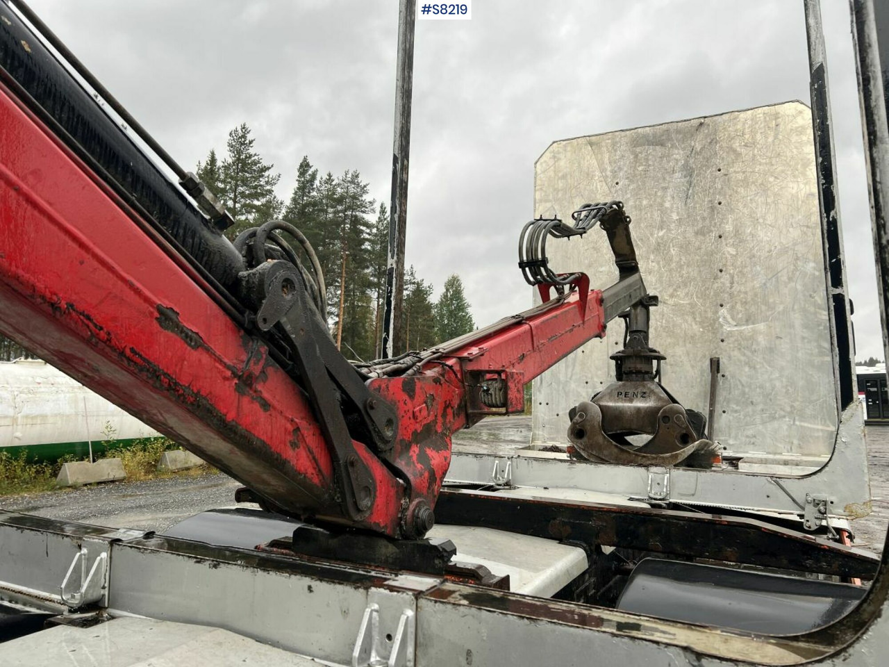 Scania R730 Timber truck with wagon and crane - 목재 트럭 : 사진 4 Scania R730 Timber truck with wagon and crane - 목재 트럭 : 사진 4