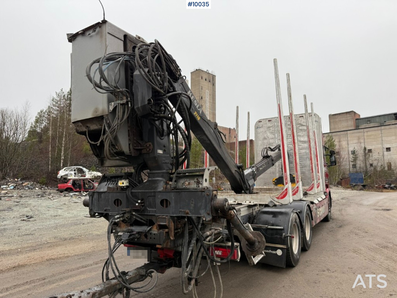 Scania R730 timber truck with crane and trailer (VIDEO) - 목재 트럭, 크레인 트럭 : 사진 5 Scania R730 timber truck with crane and trailer (VIDEO) - 목재 트럭, 크레인 트럭 : 사진 5