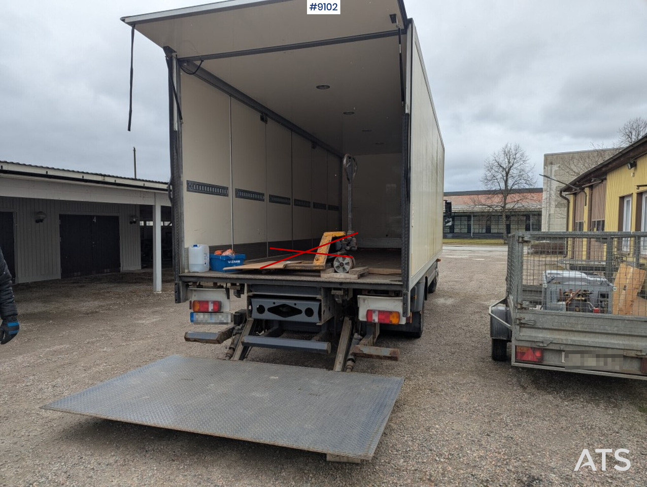 Skåpbil distribution Mercedes Benz 1224 L 4X2 - 박스 트럭 : 사진 3 Skåpbil distribution Mercedes Benz 1224 L 4X2 - 박스 트럭 : 사진 3