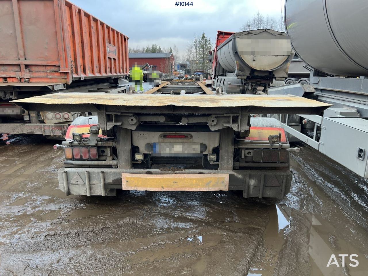 Swap body trailer JYKI V31-WT - 새시 트레일러 : 사진 5 Swap body trailer JYKI V31-WT - 새시 트레일러 : 사진 5