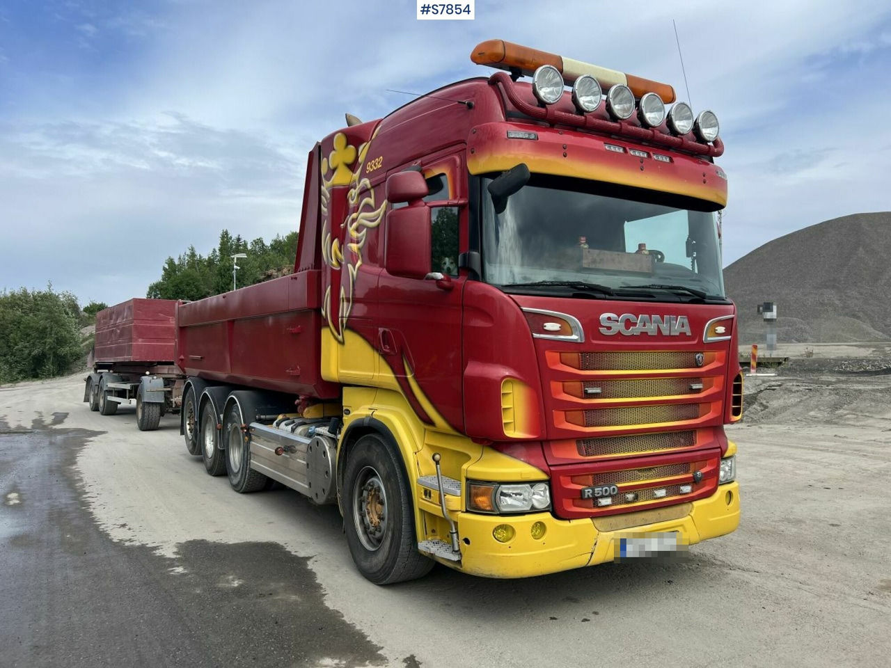 Tipper Truck Scania R500 with side tipper and ORY T 10 Tipper trailer - 덤프트럭, 덤프 트레일러 : 사진 2 Tipper Truck Scania R500 with side tipper and ORY T 10 Tipper trailer - 덤프트럭, 덤프 트레일러 : 사진 2