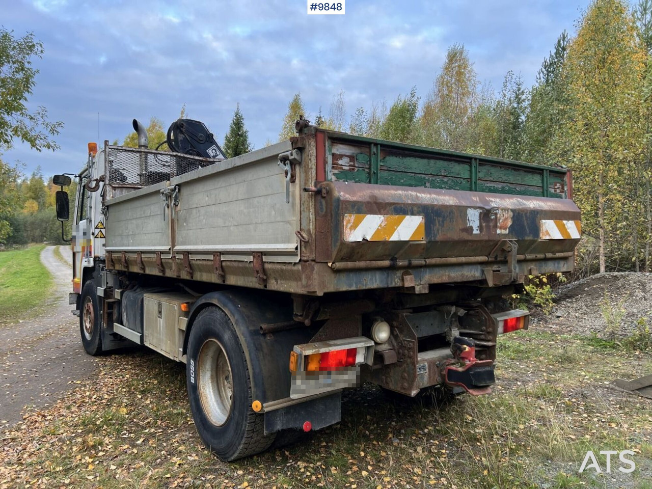 VOLVO FL7 4X2 Crane truck/Dump truck with Hiab071 crane - 덤프트럭, 크레인 트럭 : 사진 5 VOLVO FL7 4X2 Crane truck/Dump truck with Hiab071 crane - 덤프트럭, 크레인 트럭 : 사진 5