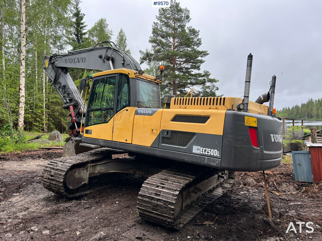 Volvo EC 250 DL grävsystem, rotor och planerskopa - 크롤러 굴삭기 : 사진 4 Volvo EC 250 DL grävsystem, rotor och planerskopa - 크롤러 굴삭기 : 사진 4