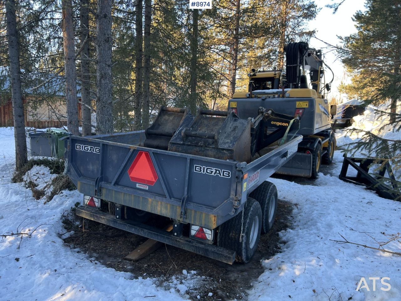 Volvo EW 160 D with Digging System, Tipper and Attachments - 휠 굴삭기 : 사진 5 Volvo EW 160 D with Digging System, Tipper and Attachments - 휠 굴삭기 : 사진 5