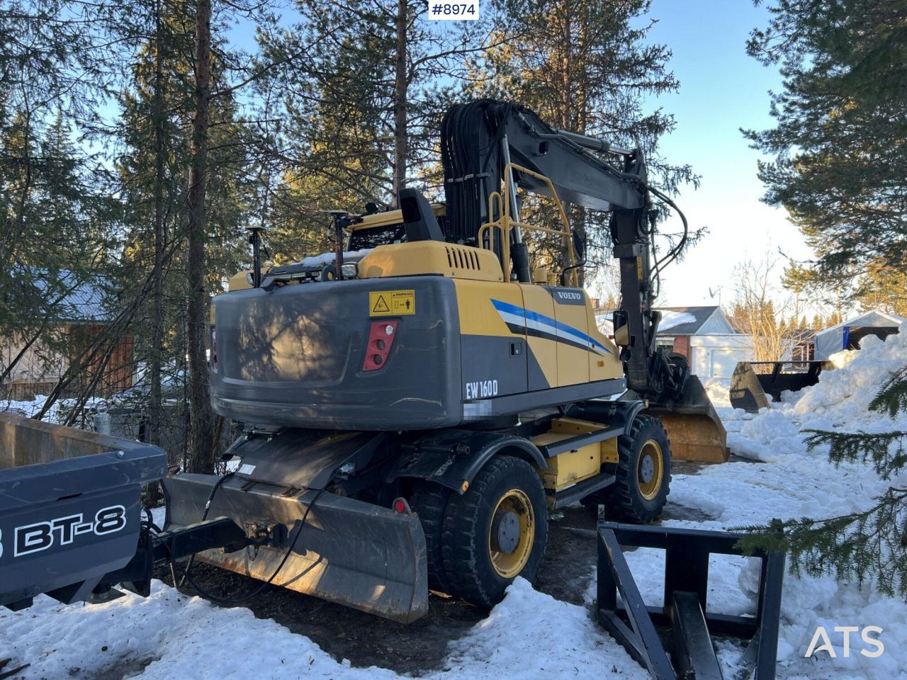 Volvo EW 160 D with Digging System, Tipper and Attachments - 휠 굴삭기 : 사진 4 Volvo EW 160 D with Digging System, Tipper and Attachments - 휠 굴삭기 : 사진 4