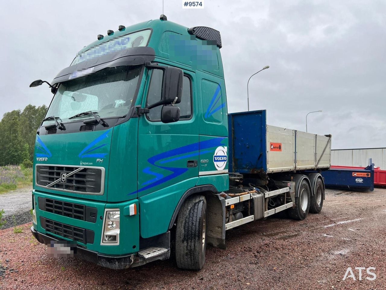 Volvo FH 520 6X4 Quick lock with flatbed - 드롭사이드/ 플랫베드 트럭 : 사진 1 Volvo FH 520 6X4 Quick lock with flatbed - 드롭사이드/ 플랫베드 트럭 : 사진 1