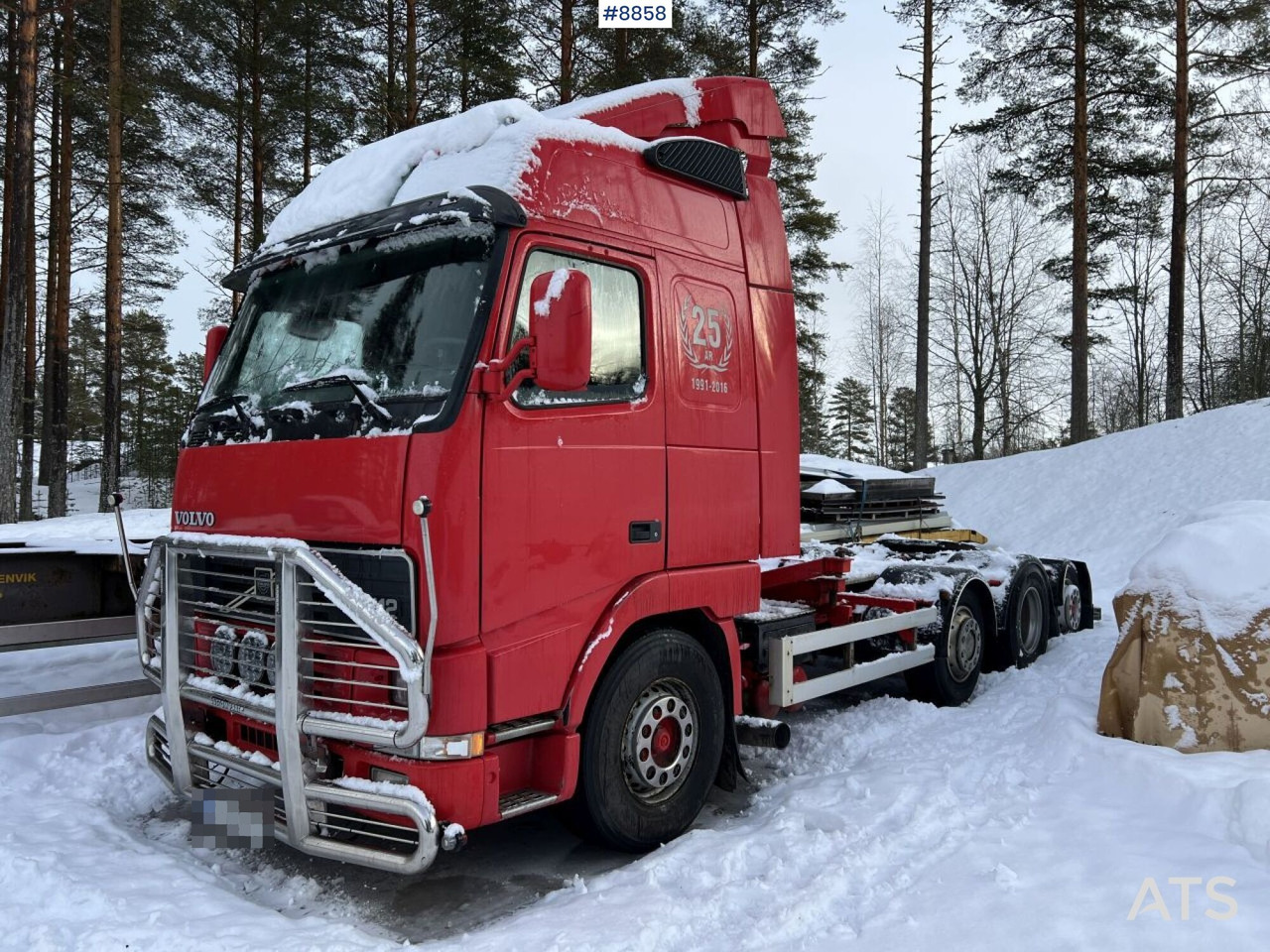 Volvo FH12 Turntable and container bracket for 20 foot container - 트랙터 유닛 : 사진 1 Volvo FH12 Turntable and container bracket for 20 foot container - 트랙터 유닛 : 사진 1