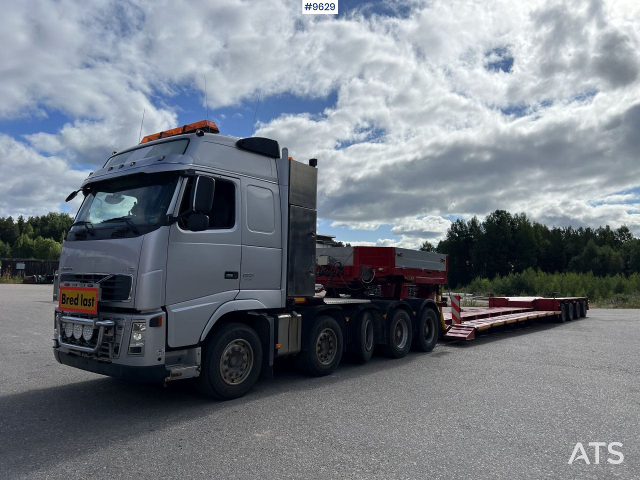 Volvo FH16 5-axle tractor unit, GOLDHOFER STZ-VL 4-41/80 trailer - 트랙터 유닛, 저하대 세미 트레일러 : 사진 1 Volvo FH16 5-axle tractor unit, GOLDHOFER STZ-VL 4-41/80 trailer - 트랙터 유닛, 저하대 세미 트레일러 : 사진 1