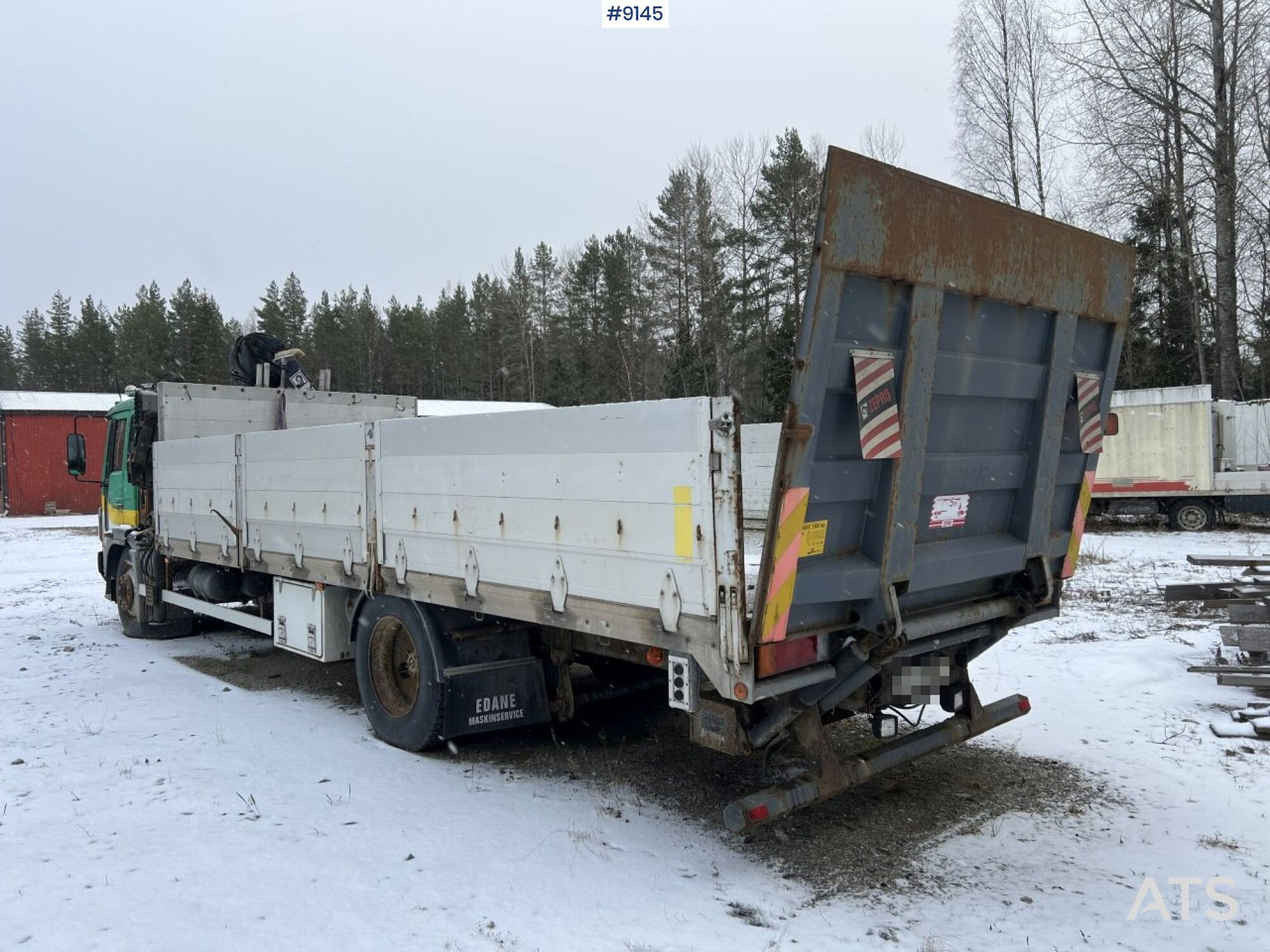 Volvo FL614 4x2 Förlängd med HIAB 105-3 - 크레인 트럭 : 사진 3 Volvo FL614 4x2 Förlängd med HIAB 105-3 - 크레인 트럭 : 사진 3