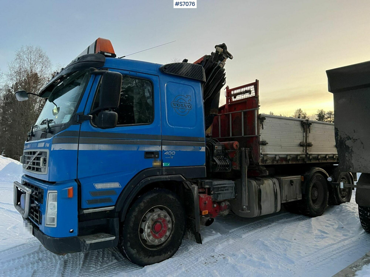 Volvo FM 400 6*2 Crane Truck with tiltable flatbed Palfinger PK16502 - 크레인 트럭 : 사진 1 Volvo FM 400 6*2 Crane Truck with tiltable flatbed Palfinger PK16502 - 크레인 트럭 : 사진 1