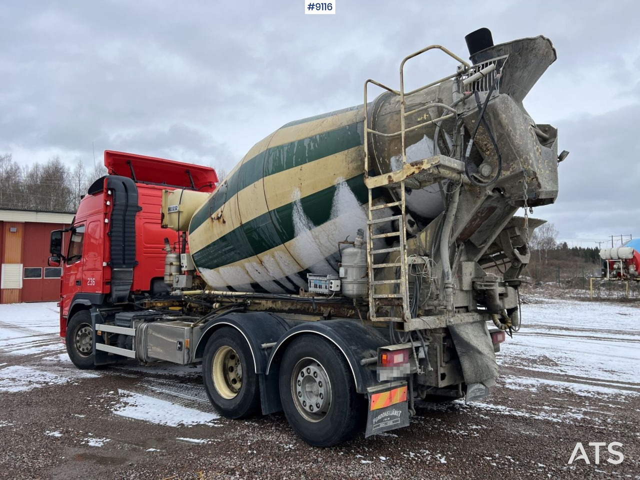 Volvo FM 6X2 Quick lock with concrete rotator (VIDEO) - 콘크리트 믹서 트럭 : 사진 4 Volvo FM 6X2 Quick lock with concrete rotator (VIDEO) - 콘크리트 믹서 트럭 : 사진 4