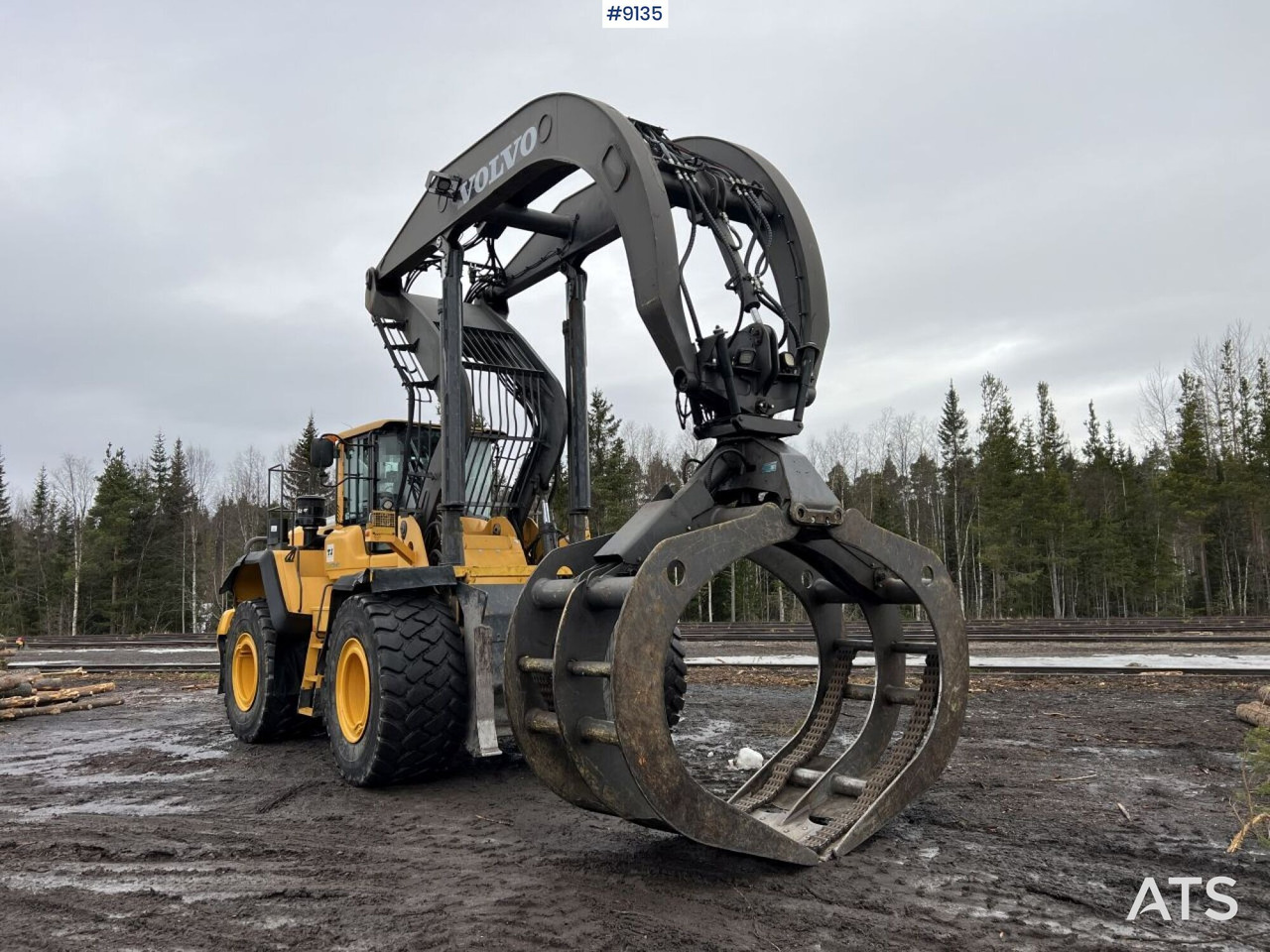 Volvo L 180 G High lifter / Log handler (VIDEO) - 휠 로더 : 사진 2 Volvo L 180 G High lifter / Log handler (VIDEO) - 휠 로더 : 사진 2