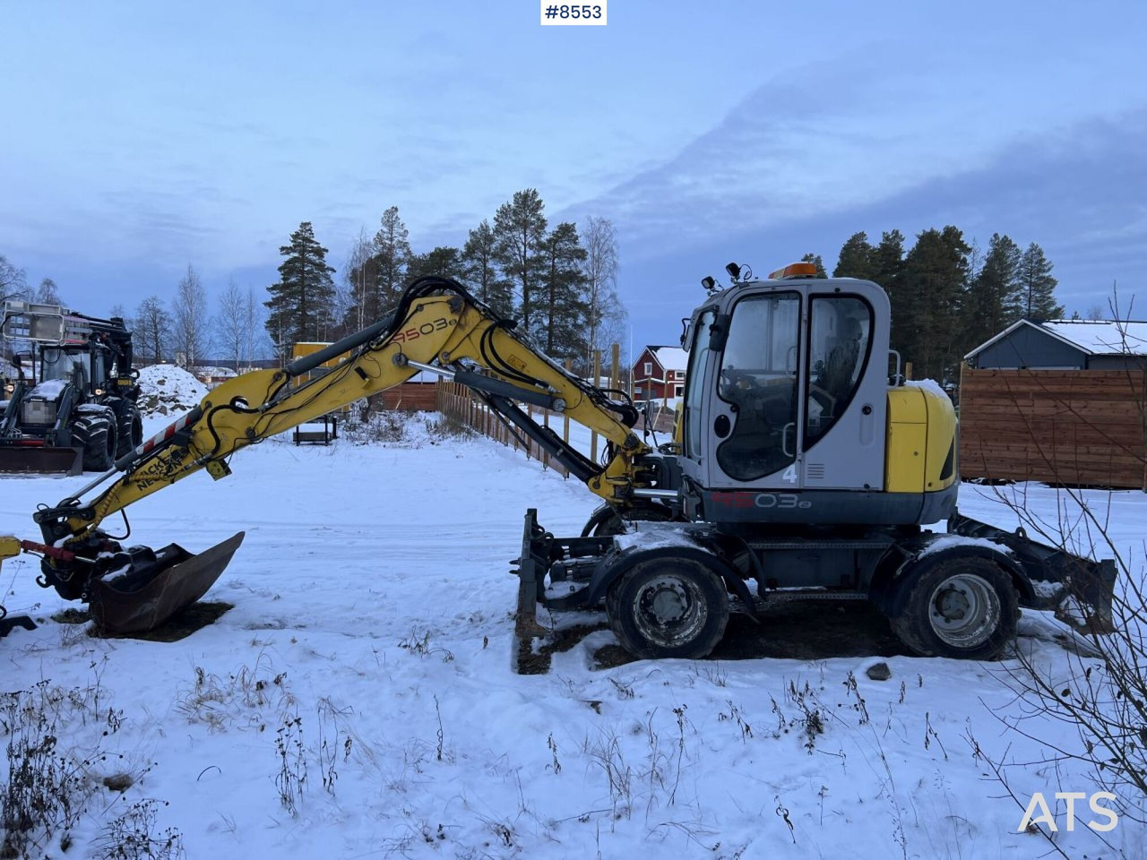 Wacker Neuson 9503 Wheeled excavator, wagon and gears - 휠 굴삭기 : 사진 3 Wacker Neuson 9503 Wheeled excavator, wagon and gears - 휠 굴삭기 : 사진 3