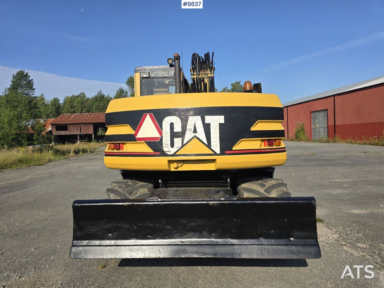 휠 굴삭기 Wheel Excavator CAT M315 (See Video) : 사진 8