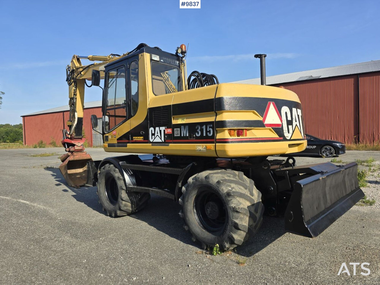 휠 굴삭기 Wheel Excavator CAT M315 (See Video) : 사진 9