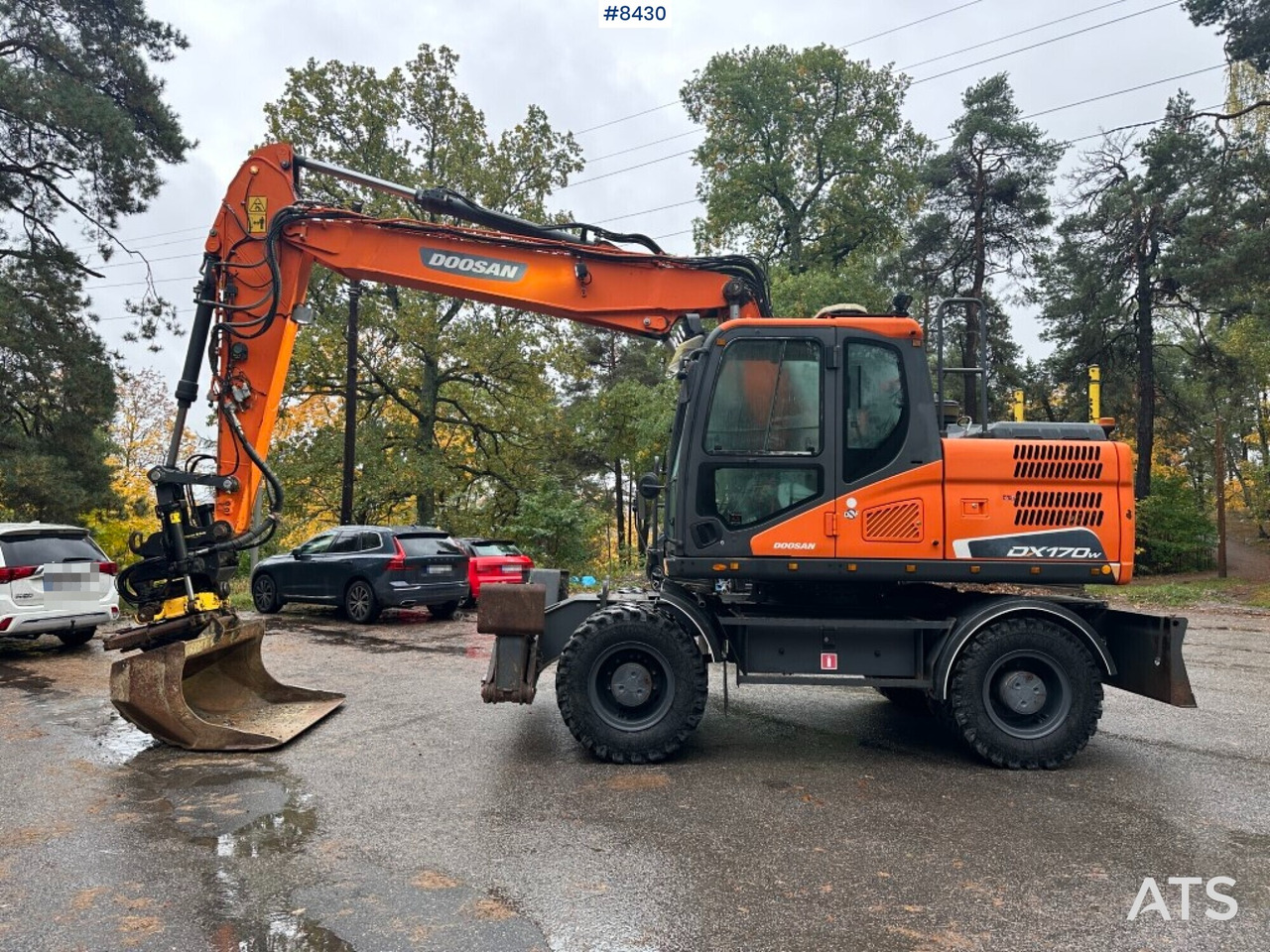 Wheeled Excavator Doosan DX170W (See video) - 휠 굴삭기 : 사진 2 Wheeled Excavator Doosan DX170W (See video) - 휠 굴삭기 : 사진 2