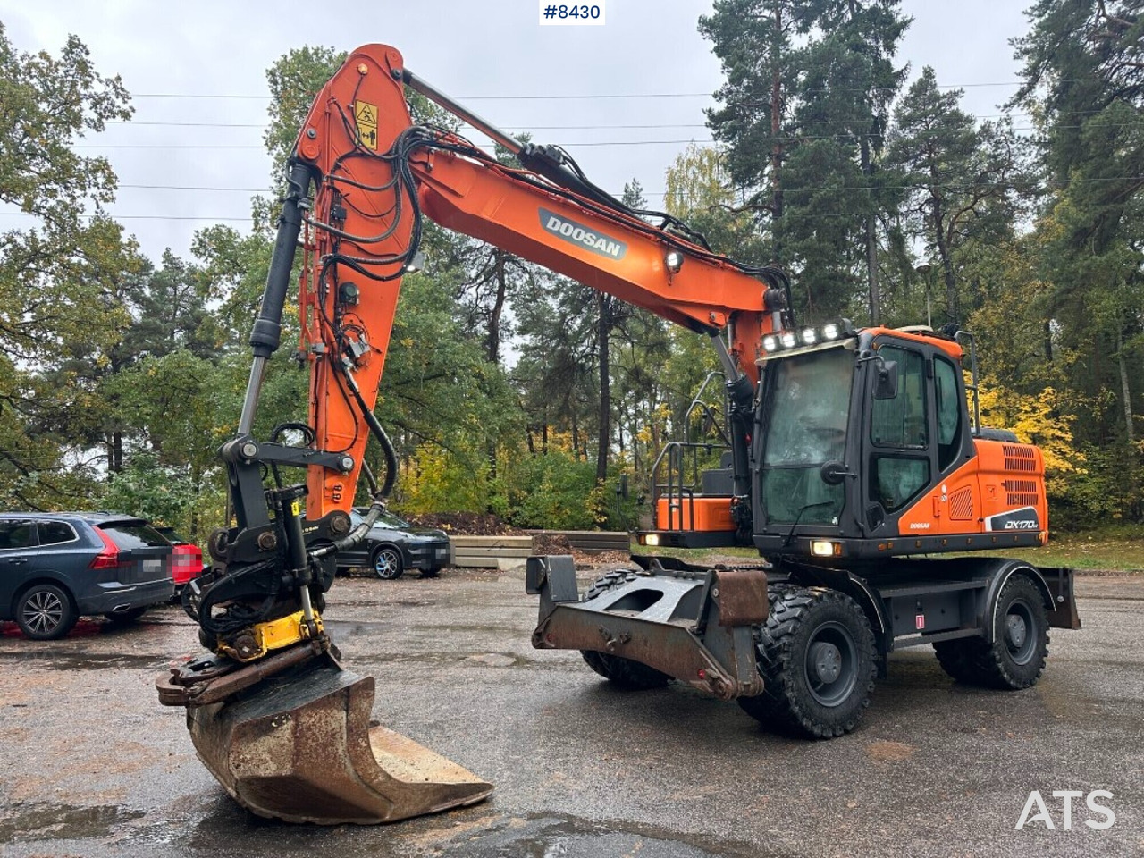 Wheeled Excavator Doosan DX170W (See video) - 휠 굴삭기 : 사진 1 Wheeled Excavator Doosan DX170W (See video) - 휠 굴삭기 : 사진 1