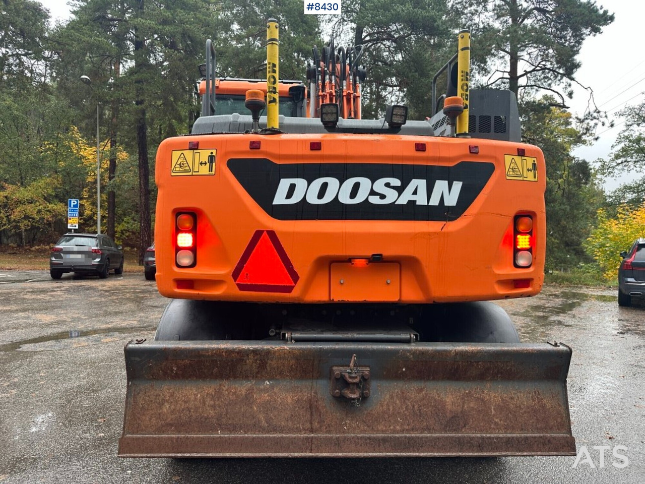 Wheeled Excavator Doosan DX170W (See video) - 휠 굴삭기 : 사진 4 Wheeled Excavator Doosan DX170W (See video) - 휠 굴삭기 : 사진 4