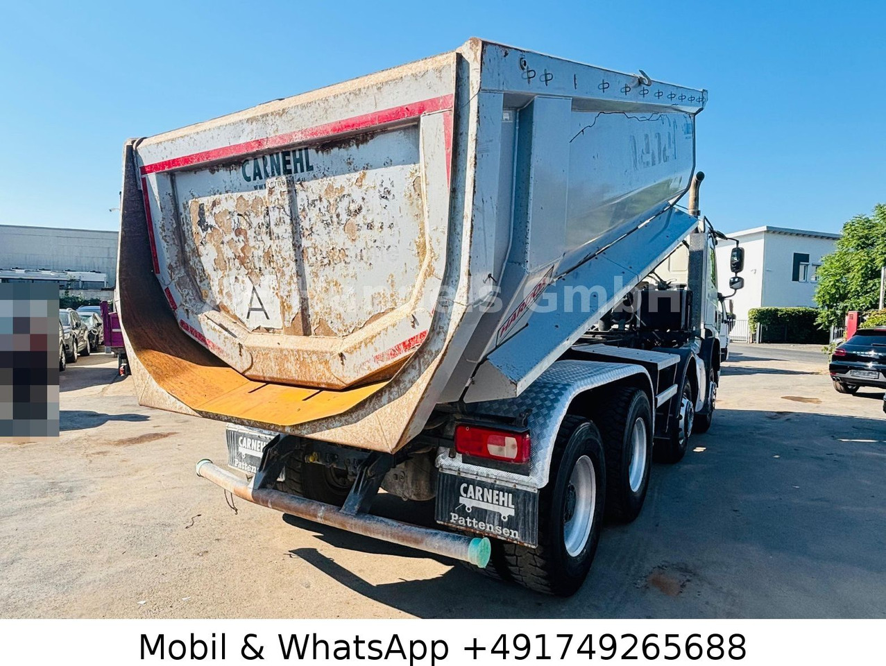 DAF CF 450 BB Carnehl Muldenkipper *Hardox/16,5m³ - 스킵 로더 트럭 : 사진 5 DAF CF 450 BB Carnehl Muldenkipper *Hardox/16,5m³ - 스킵 로더 트럭 : 사진 5